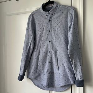 Zara Man Blue Button Down